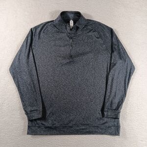 State And Liberty Pullover Mens XL Gray Tech Quarter Zip Athletic Performance